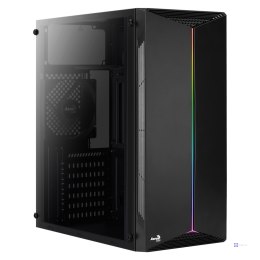 Obudowa Aerocool PGS SPLIT A AEROPGSSPLIT-A-BKRGB (ATX, Micro ATX, Mini ITX; kolor czarny) (WYPRZEDAŻ)