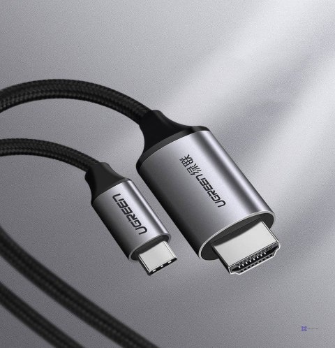 UGREEN KABEL USB-C DO HDMI, 4K, UHD, 1,5 M CZARNY