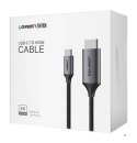 UGREEN KABEL USB-C DO HDMI, 4K, UHD, 1,5 M CZARNY