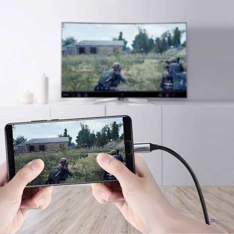 UGREEN KABEL USB-C DO HDMI, 4K, UHD, 1,5 M CZARNY
