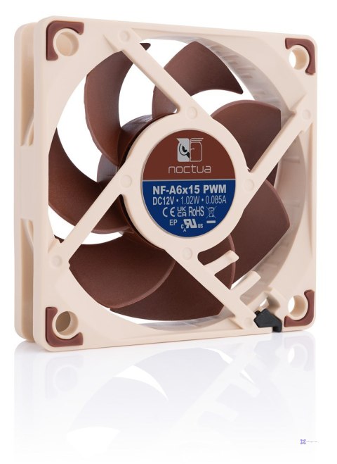 Wentylator NOCTUA NF-A6x15 PWM Slim 60x15mm