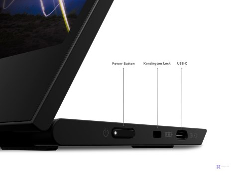 Lenovo ThinkVision M15 15.6"FHD IPS 60Hz 250nits AG Raven Black