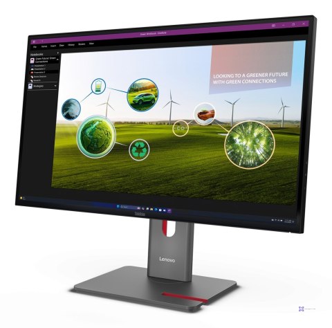 Lenovo ThinkVision P27q-40 27"QHD 120Hz 350nits AG USB HDMI DP Eclipse Black