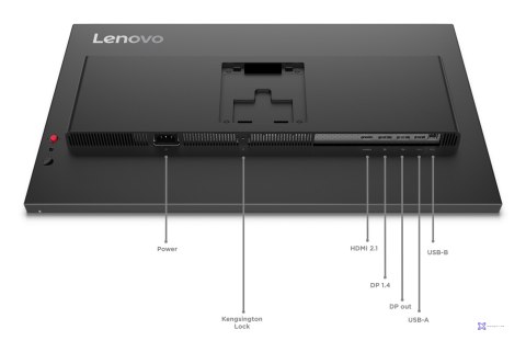 Lenovo ThinkVision P27q-40 27"QHD 120Hz 350nits AG USB HDMI DP Eclipse Black
