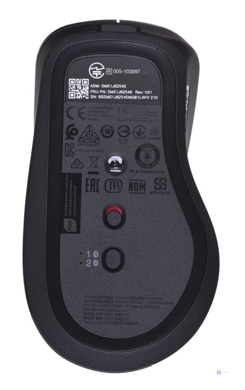 Mysz bezprzewodowa Bluetooth Lenovo Professional Bluetooth Rechargeable Mouse (4Y51J62544)