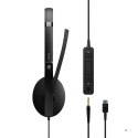 Słuchawki nauszne przewodowe EPOS ADAPT 165T USB-C II