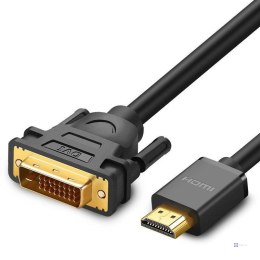 UGREEN KABEL HDMI/DVI HD106, 2M CZARNY