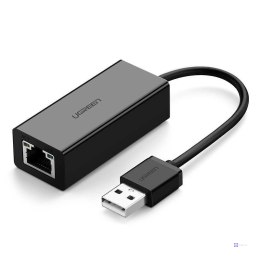Ugreen Adapter Sieciowy CR110 USB Do RJ45 Czarny