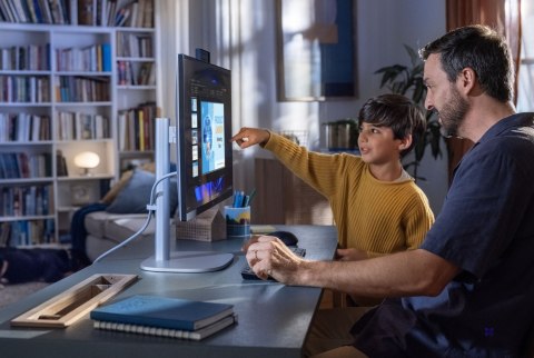 HP Elite Studio 8 AIO G1i Ultra 5 235 27"QHD Touch 350nits IPS AG 16GB DDR5 5600 SSD512 Intel Graphics Cam5MP W11Pro 3Y OnSite