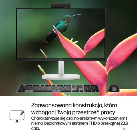 HP Elite Studio 8 AiO G1i Ultra 7 265 23.8"FHD 250nits IPS LBL AG 16GB DDR5 5600 SSD1TB Intel Graphics Cam5MP W11Pro 3Y OnSite