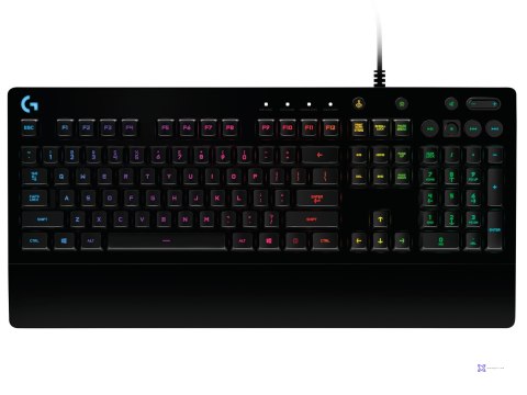 Klawiatura Logitech 920-008093 (mechaniczna; USB 2.0; (US); kolor czarny) (OUTLET)