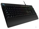 Klawiatura Logitech 920-008093 (mechaniczna; USB 2.0; (US); kolor czarny) (OUTLET)