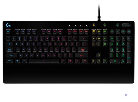 Klawiatura Logitech 920-008093 (mechaniczna; USB 2.0; (US); kolor czarny) (OUTLET)