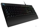 Klawiatura Logitech 920-008093 (mechaniczna; USB 2.0; (US); kolor czarny) (OUTLET)