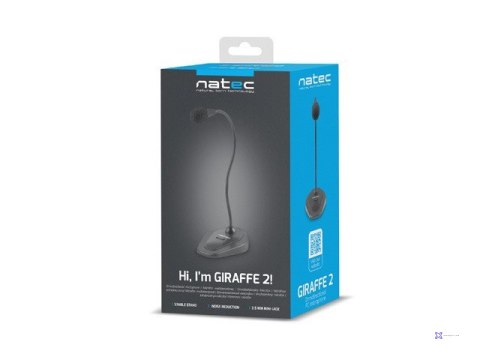 Mikrofon NATEC Giraffe 2 NMI-1563 (kolor czarny)