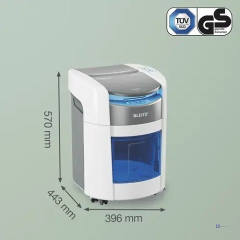 Niszczarka Leitz IQ Optimax AutoFeed 150, P5, 150 kartek, 15 l kosz
