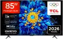 Telewizor TCL 85P8L QLED 85" 4K Ultra HD 144Hz Google TV Dolby Atmos Czarny