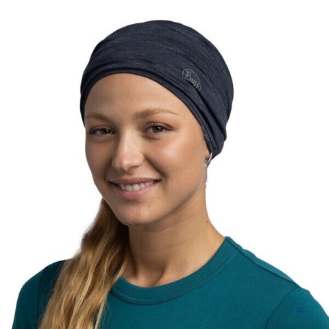Chusta wielofunkcyjna Buff Merino Lightweight, solid night blue