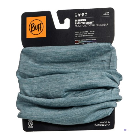Chusta wielofunkcyjna Buff Merino Lightweight, solid pool