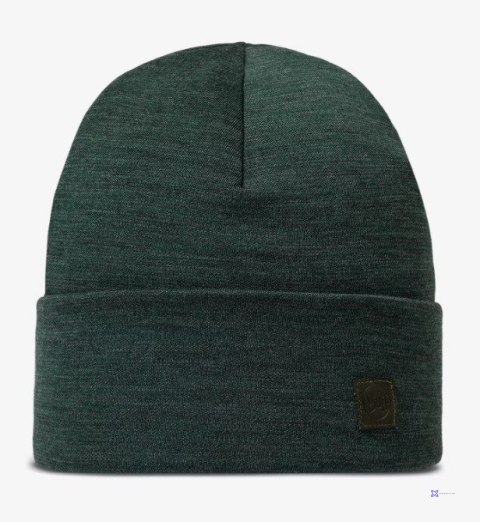 Czapka Buff Merino Heavyweight, solid forest