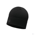 Czapka wełniana Buff Merino Lightweight, solid black