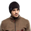 Czapka wełniana Buff Merino Lightweight, solid black