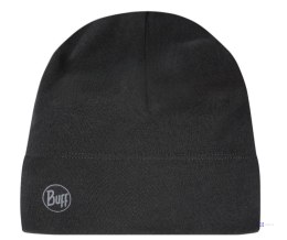 Czapka wełniana Buff Merino Midweight, solid black