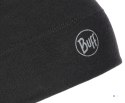 Czapka wełniana Buff Merino Midweight, solid black