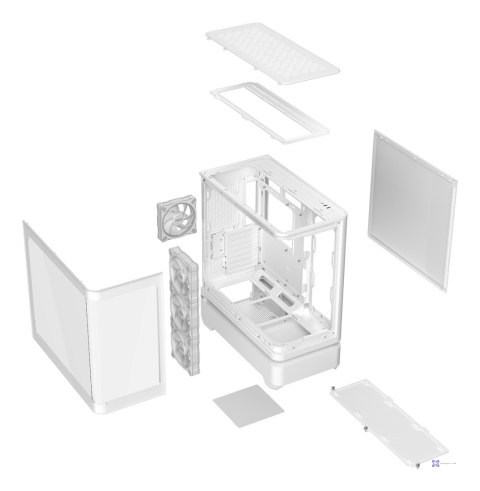 Obudowa ASUS PRIME AP304 TG ARGB WHITE