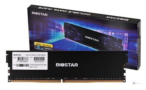 Pamięć DDR4 Biostar 8GB 3200MHz Heatsink Storming Vseries