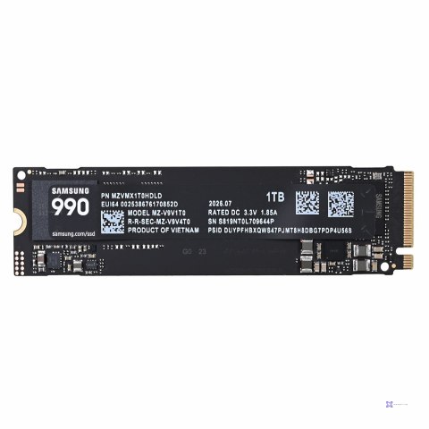 Dysk SSD Samsung 990 PCIe 4.0 NVMe M.2 MZ-V9V1T0BW