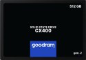 DYSK SSD GOODRAM 512GB Gen. 2 SATA III 2,5 CX400 (OUTLET)