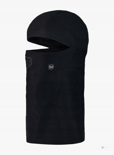 Kominiarka dziecięca BUFF THERMONET® HINGED BALACLAVA SOLID BLACK