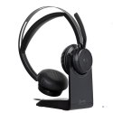 Słuchawki Poly Voyager Focus 2 z certyfikatem Microsoft Teams USB-C-C Headset + USB-C/A Adapter + podstawka ładująca A4HT5AA#AC3