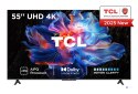 Telewizor TCL 55V6C DLED 55'' 4K Ultra HD Google TV Dolby Atmos DVB-T2 Metaliczny (WYPRZEDAŻ)