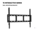 Iiyama TE6513A-B2AG signage display Interaktywny płaski panel 163,8 cm (64.5") Wi-Fi 500 cd/m2 4K Ultra HD Czarny Ekran dotykowy