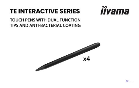 Iiyama TE6513A-B2AG signage display Interaktywny płaski panel 163,8 cm (64.5") Wi-Fi 500 cd/m2 4K Ultra HD Czarny Ekran dotykowy