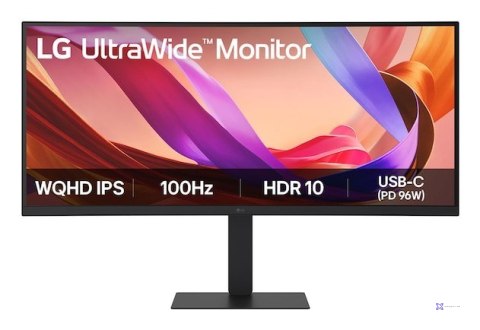 MONITOR LG LED 34" 34U650A-B UltraWide WQHD 100Hz