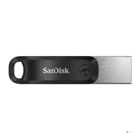 Pendrive SanDisk iXpand GO SDIX60N-128G-GN6NE (128GB; Lightning, USB 3.0; kolor srebrny) (OUTLET)