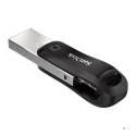 Pendrive SanDisk iXpand GO SDIX60N-128G-GN6NE (128GB; Lightning, USB 3.0; kolor srebrny) (OUTLET)