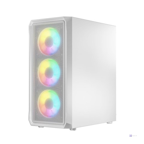 LOGIC OBUDOWA PORTOS ARGB MIDI USB 3.0 WHITE
