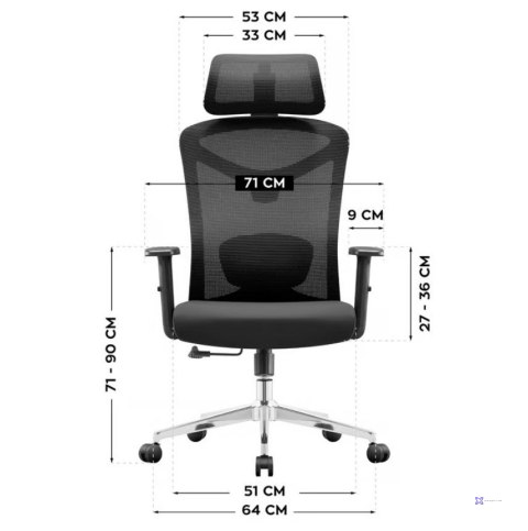 Fotel obrotowy Manager 2.6 Black