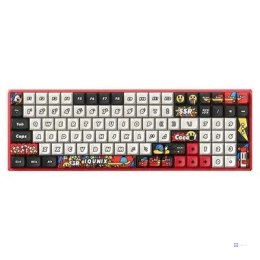 IQUNIX F97 Graffiti Blaze Wireless Gaming Tastatur, RGB - Moonstone-Turbo-Switches