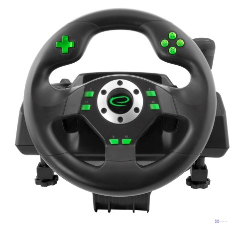 Kierownica Esperanza Drift EGW101 (PC, PS3; kolor czarny)