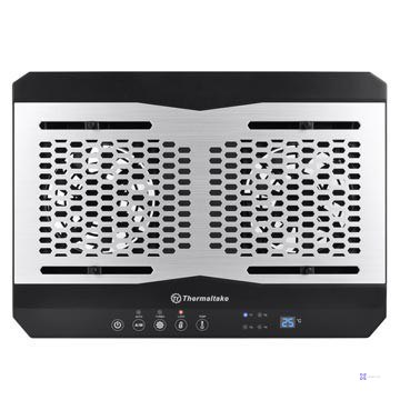 Podkładka chłodząca pod laptop Thermaltake Massive TM CL-N002-PL12BL-A (17.x cala; 2 wentylatory; HUB)