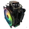 RAMPAGE CHŁODZENIE PROCESORA OCTAGON C60 LGA 1700/AM5 1800RPM 2 WENTYLATORY 120MM ARGB