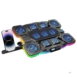 RAMPAGE GAMINGOWA PODSTAWKA CHŁODZĄCA POD LAPTOP GLACIER 14-17