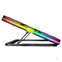 RAMPAGE GAMINGOWA PODSTAWKA CHŁODZĄCA POD LAPTOP GLACIER 14-17" 2600RPM BLACK