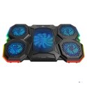 RAMPAGE PODSTAWKA CHŁODZĄCA POD LAPTOP AD-RC14 9-17" RGB