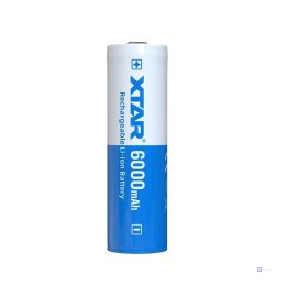 XTAR AKUMULATOR 21700 3,6V 6000MAH LI-ION Z ZABEZPIECZENIEM 21700-6000